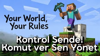 Minecraft Canlı Oyna Sen Yönet Resimi