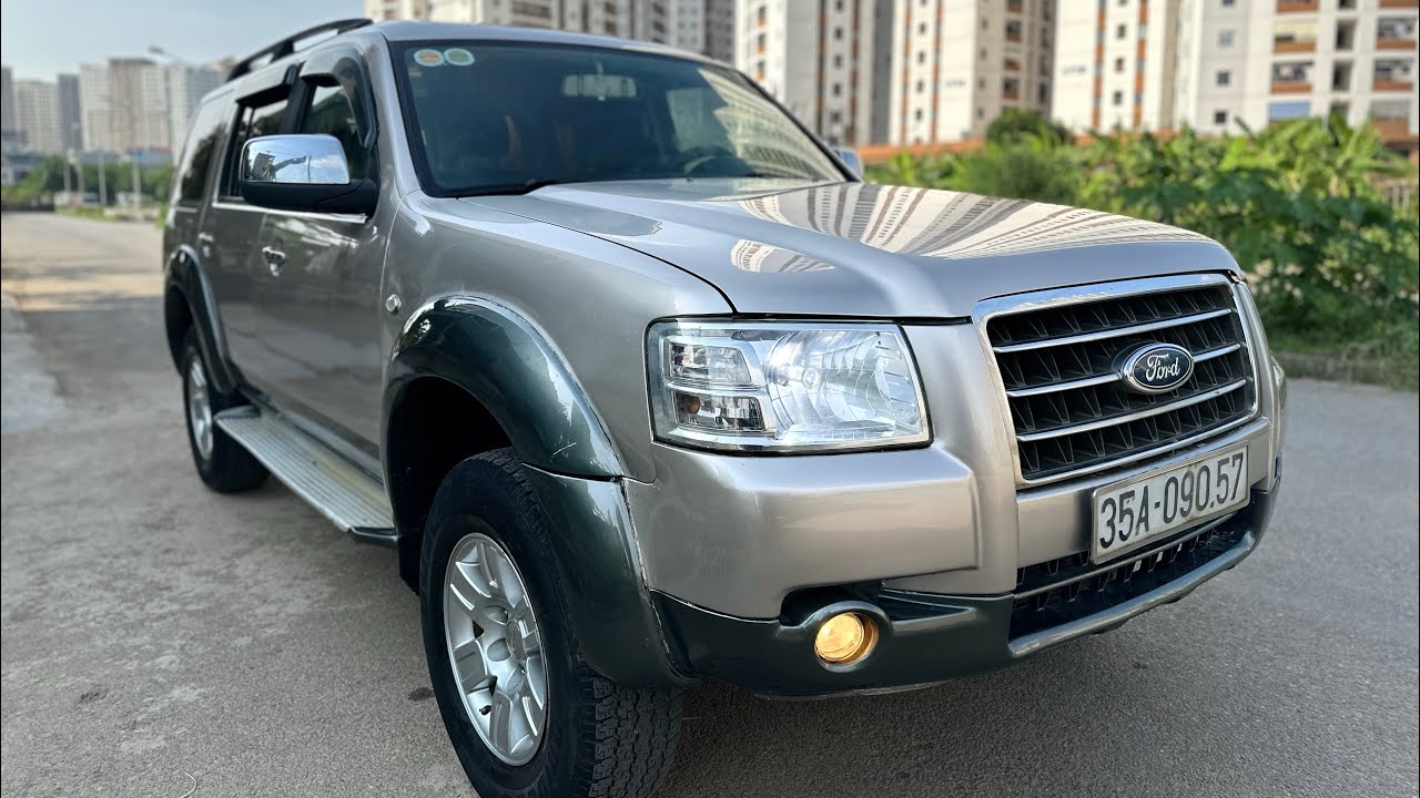 135tr FORD EVEREST 2007 máy dầu đăng kiểm mới tinh siêu bền siêu tiết kiệm alo 0375233242