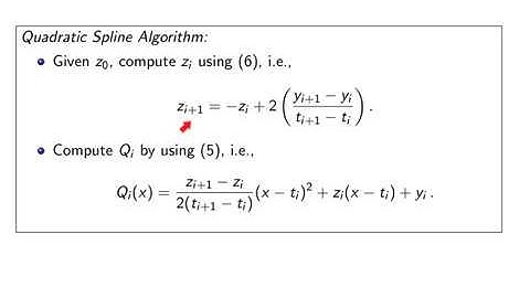 Ch03n1: Quadratic Splines
