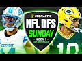 NFL DFS Live Before Lock | Week 1 DraftKings & FanDuel Picks