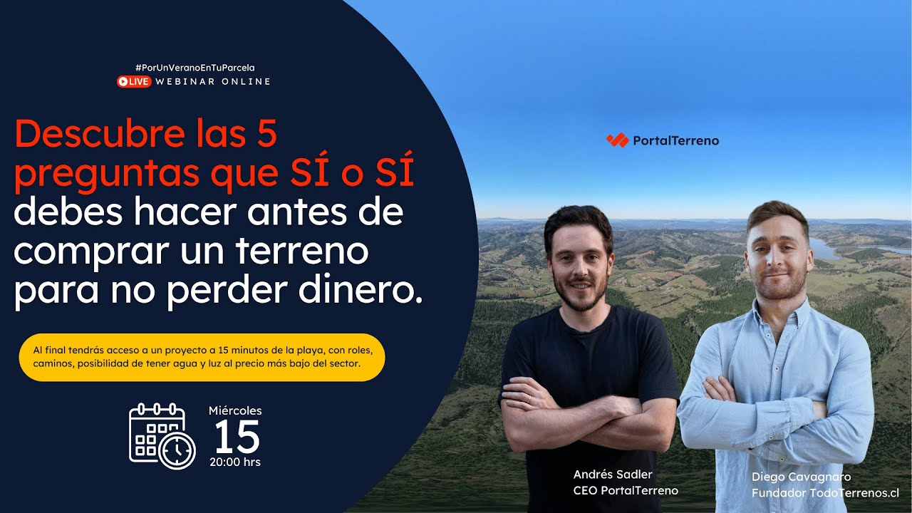 Las 5 preguntas que debes hacer antes de invertir en un terreno para no ...