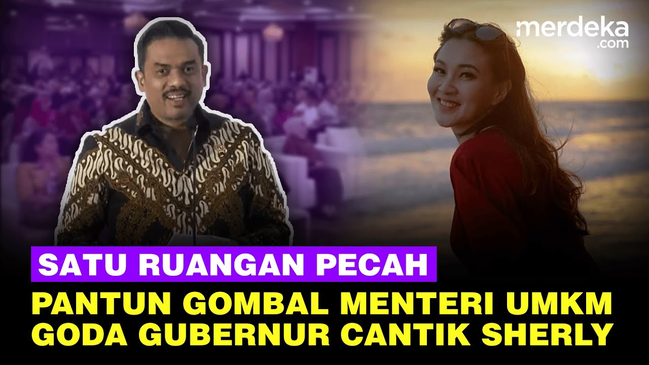 Riuh! Pantun Gombal Menteri UMKM Goda Gubernur Cantik Sherly: Perempuan Maluku Memikat Hati