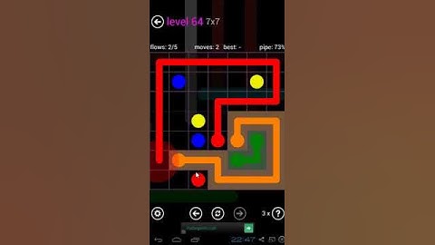 Flow Free - 7 x 7 Mania Level 64