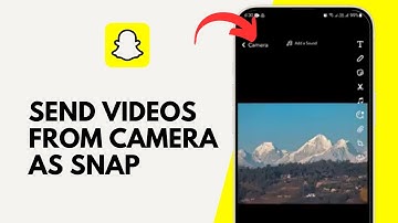 How to Send Videos from Camera Roll as Snap not in Chat