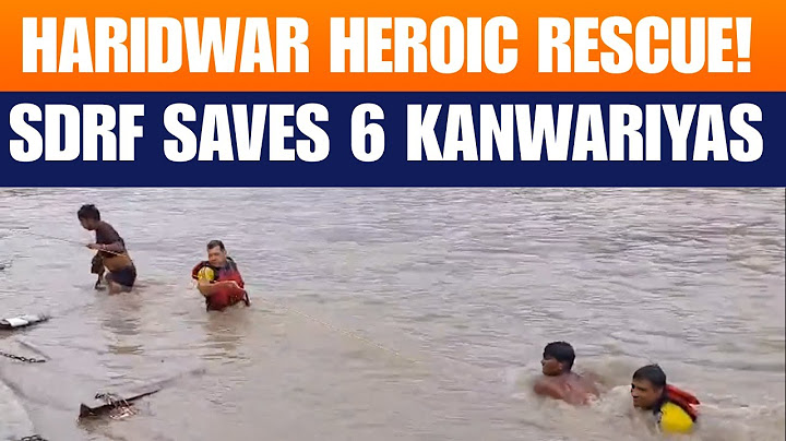 Haridwar Rescue: SDRF Saves 6 Youths from Drowning at Kangra Ghat | Uttarakhand | News9