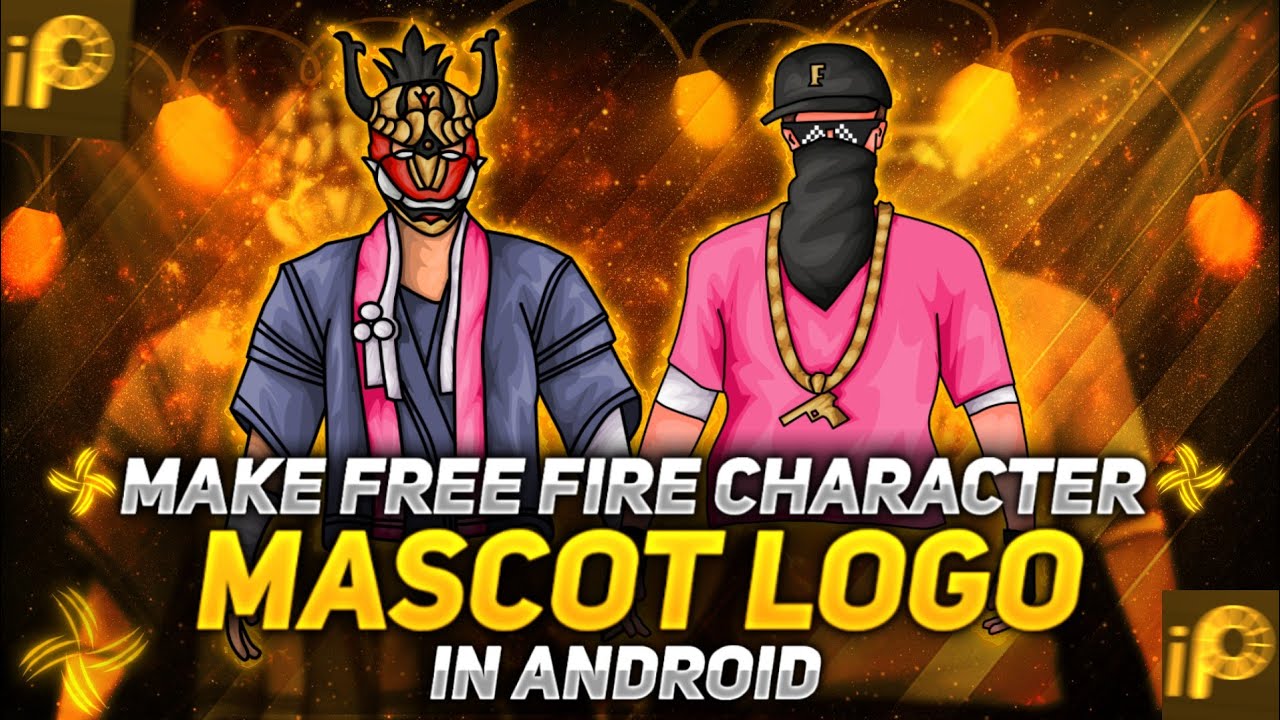 How To Make Your Own Free Fire Character Logo In Ibis Paint Infinite Design Rooter Youtube