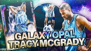 GALAXY OPAL TRACY MCGRADY GAMEPLAY! HES THE BIGGEST GLITCH IN NBA 2K20