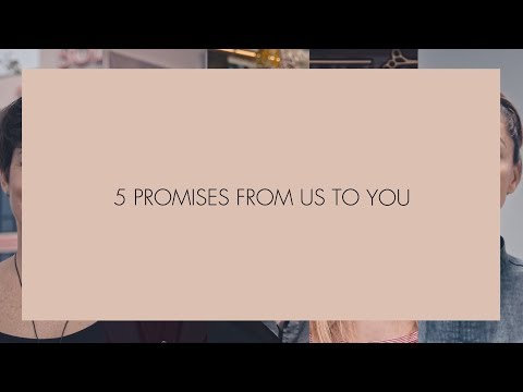 Five promises, from Keune to you