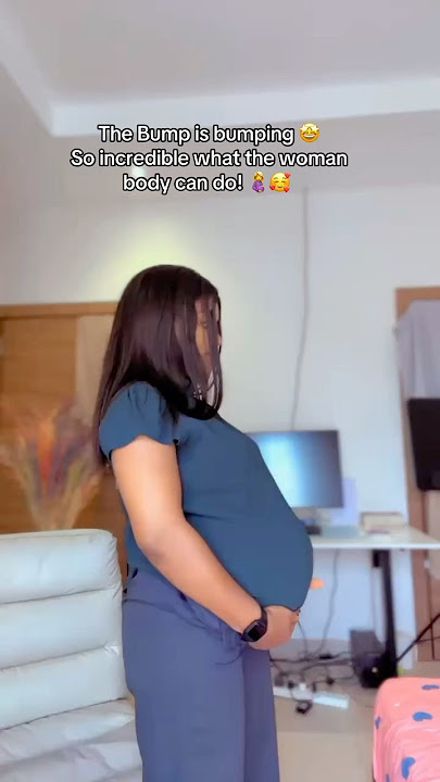 We are huge! 🤩 #pregnancybump #shortsafrica #shorts #8monthspregnant