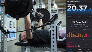 Juggernaut AI Meet Prep Week 11  - Peak Week 1 & Macro Factor Wealth