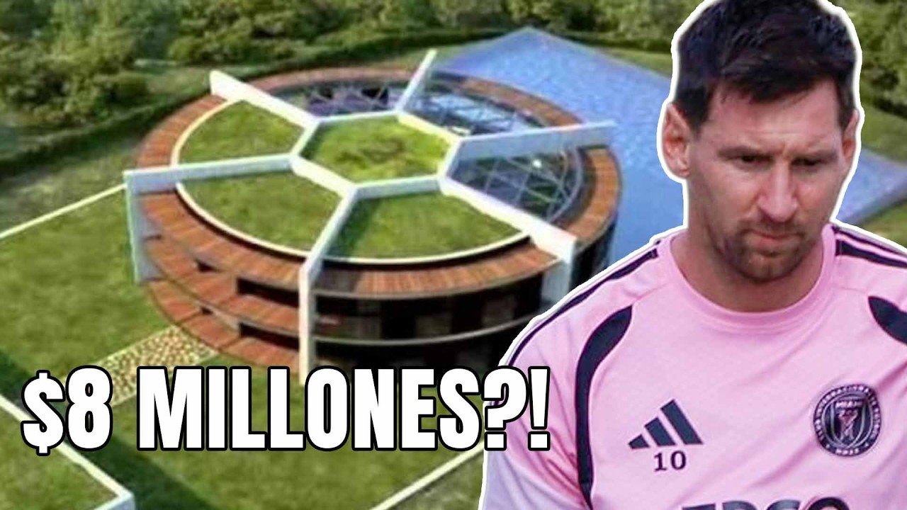 Así Es La LUJOSA Vida de Lionel Messi: La Mansión Secreta en Forma de Balón Que Casi Construyó