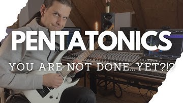 How to practice the pentatonic scale in different keys! | Guitar Play Along Lesson + Tutorial