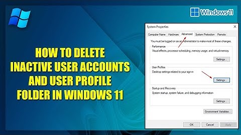 How to Delete Inactive User Accounts and User Profile Folder in Windows 10 and 11
