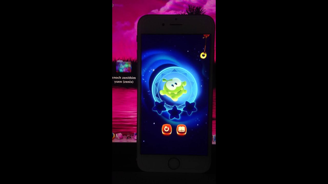 Cut the Rope Magic Sky Castle final level 3 stars walkthrough guide