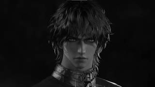 👀 Getting dirtier with fictional men fanart: Theron [adding charcoal..so dirty! 🤭][CC] [EN/IT]