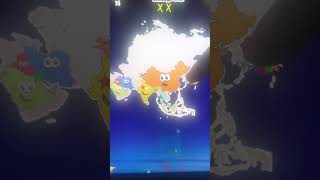 Stack The Countries: Asia Map It