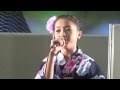 松崎梨央 とうかさんに浴衣姿で演歌を熱唱 Live Cafe CROON  2013/6/8 エールエール