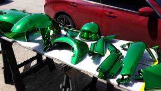 2008/2011 Cali Green Chrome M109R M109r Chrome Swing Arm Cover