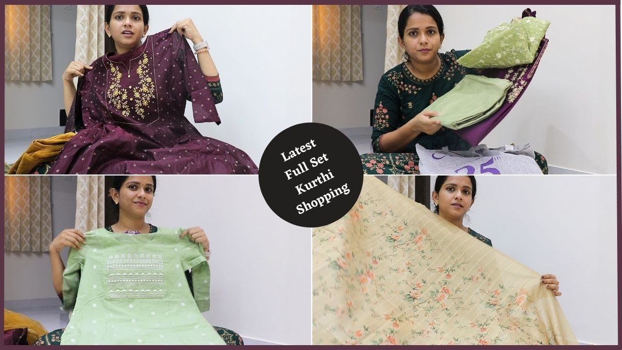 Shopping Full Set Kurthis for Saji's House Warming Function!! RMKV, MAYBEL, LIFESTYLE,