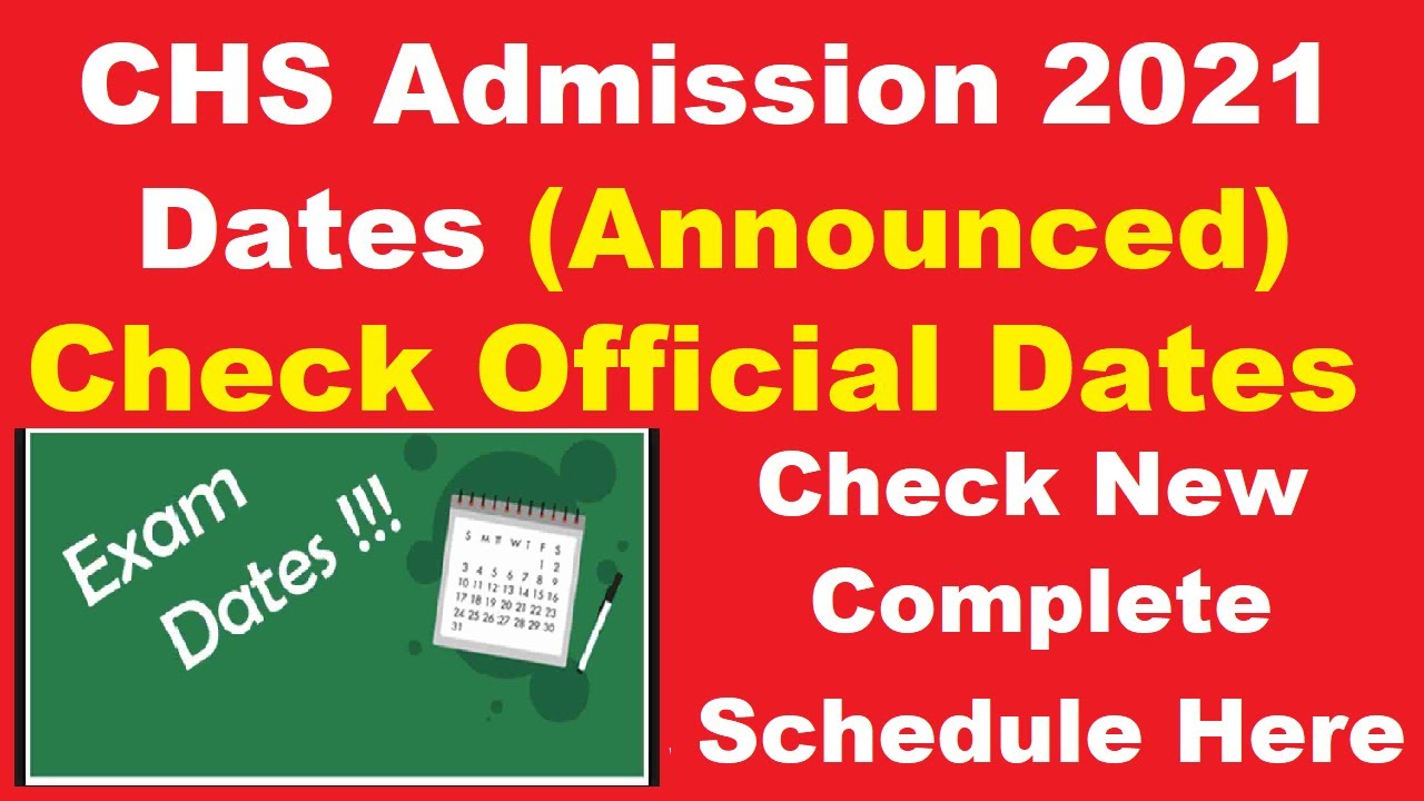 CHS Admission 2021 Dates (Announced) - How to Check BHU Central Hindu College School Entrance Dates