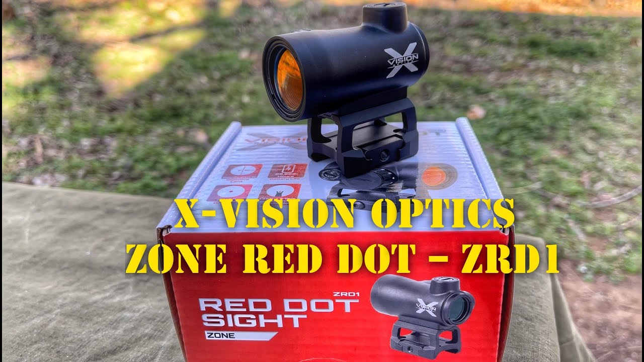XVision Optics ZONE Red Dot ZRD1 YouTube