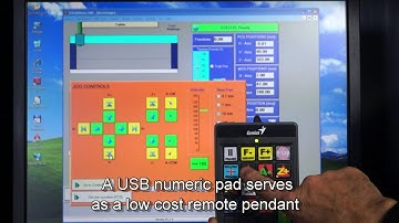 Wood Milling Machine with Click&Move Automation Software - by ADVANCED Motion Controls