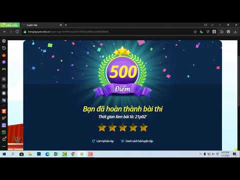 Video Trạng Nguyên Luyện Vòng 17 Cấp Huyện Gói Mua Lớp 1 - youtube