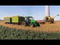 FS22 / Map Noerdliche Gegenden V3/#99 Norddeutschland Harvers Raps New Holland TX66, John Deere 7810