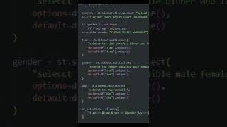 Streamlit Data Visualization #technology #streamlit #python #visualization