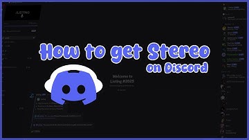 How to get Stereo on Discord (SEPTEMBER) [READ DESC]