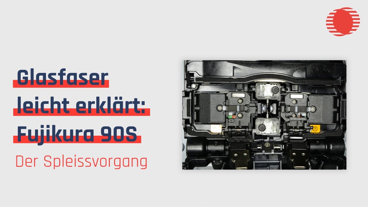 Fujikura 90S Glasfaserspleißgerät mit Telekom-Zulassung Teil 2: Spleissen | Opternus GmbH