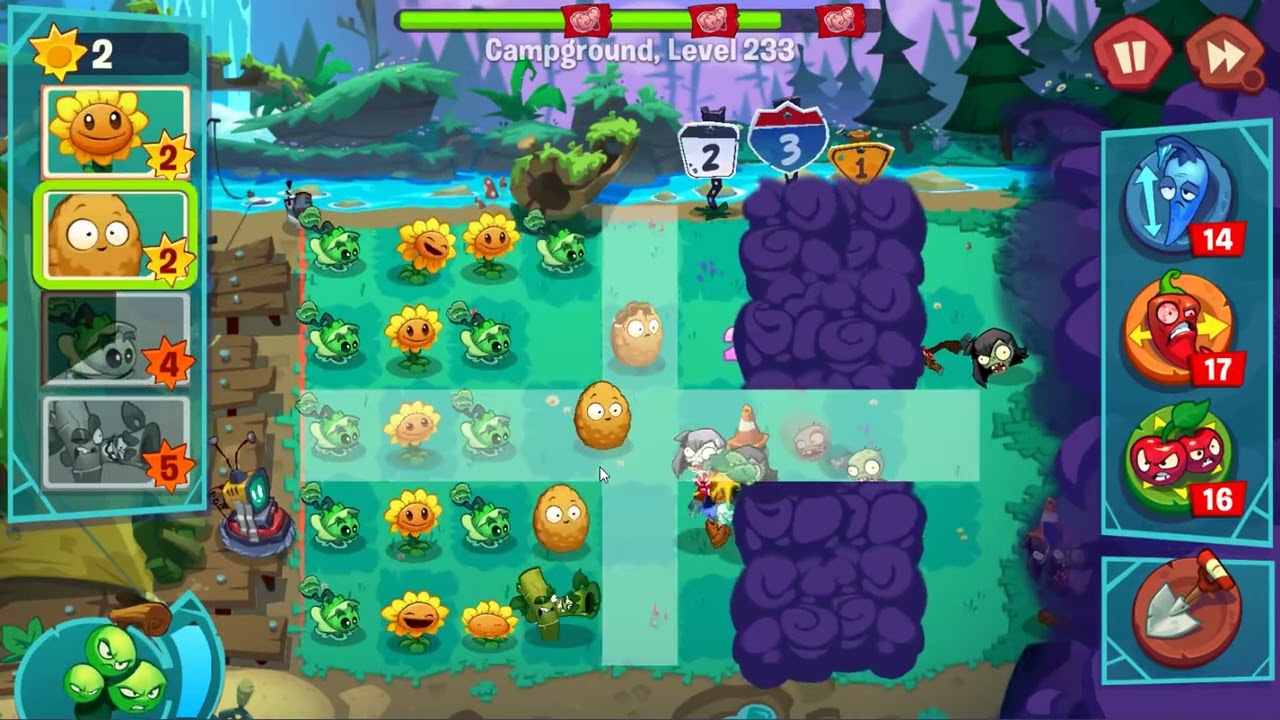 Plants vs Zombies 3 Level 233 - NO BOOSTERS WALKTHROUGH GAMEPLAY 🌻🧟 | SKILLGAMING ✔️