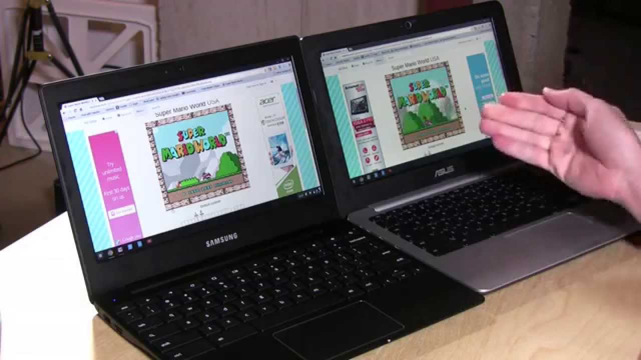 Asus Chromebook c200 Review - Compared Head-to Head With a Samsung