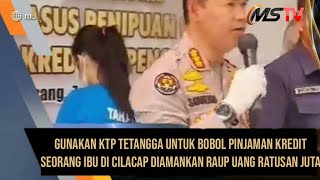 Ibu di Cilacap Diamankan Usai Bobol Kredit Hingga Ratusan Juta , Uangnya Buat Judi Slot