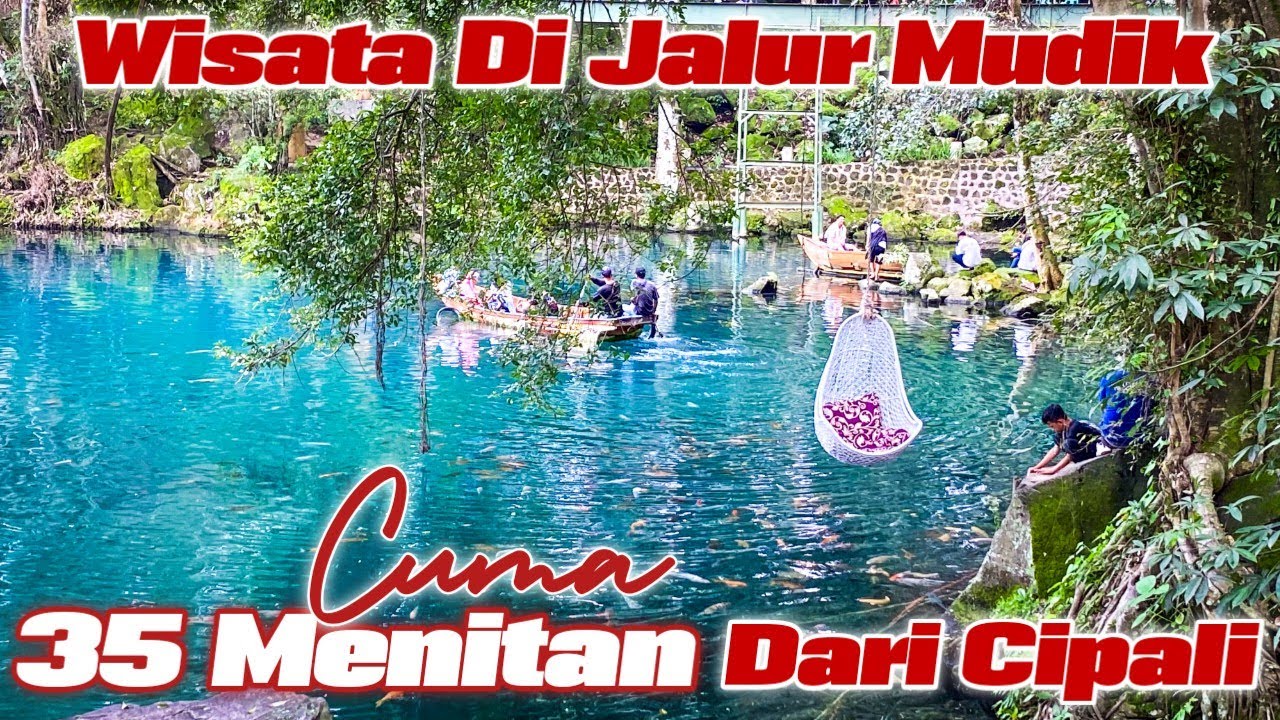 WISATA SEKITAR JALUR MUDIK | Ga jauh dari cipali ada wisata sekeren ini namanya telaga biru cicerem