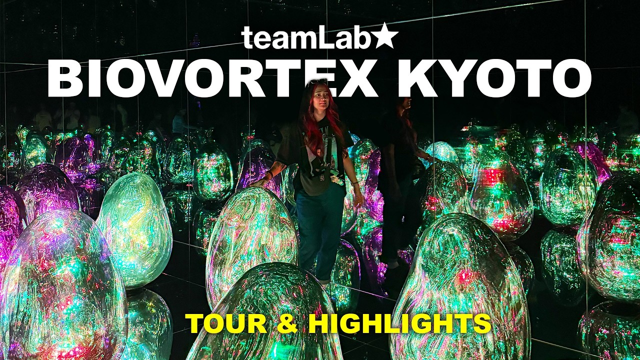 BIOVORTEX KYOTO от teamLab | Киото, Япония, 2026