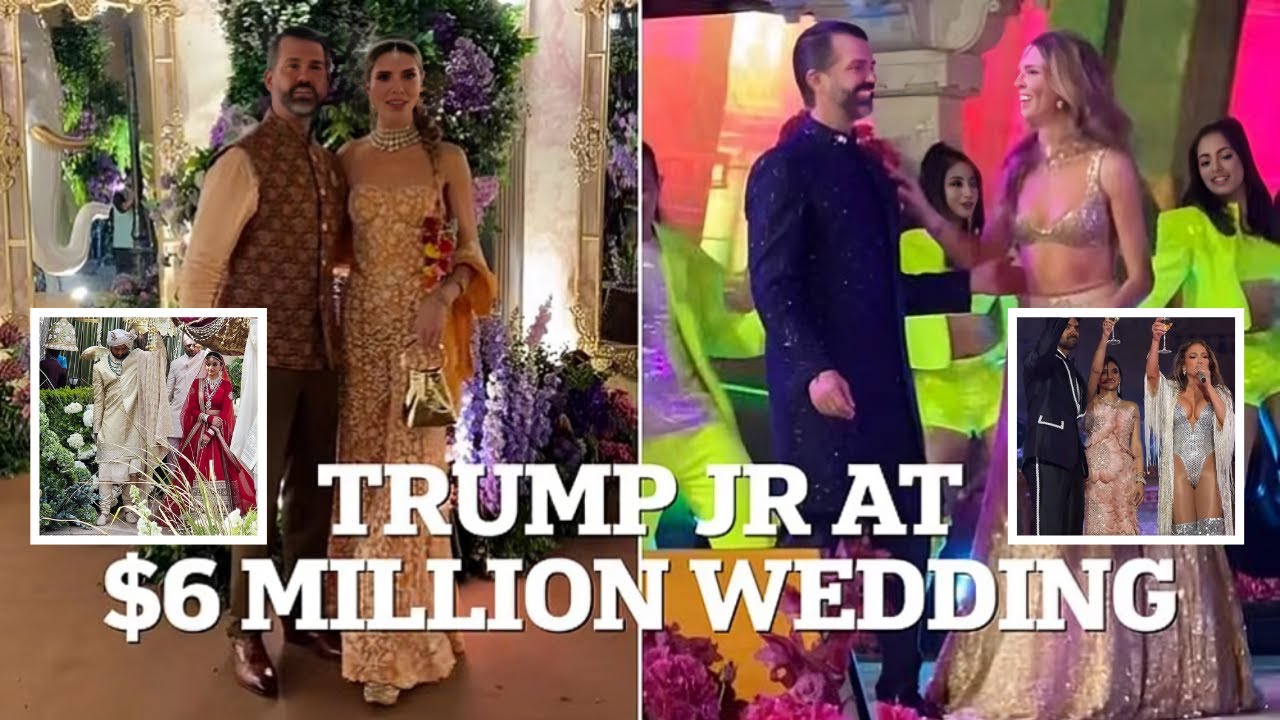 INSANE JLo, Trump Jr & a $6 7M Palace Cake at Billionaire’s Indian Wedding