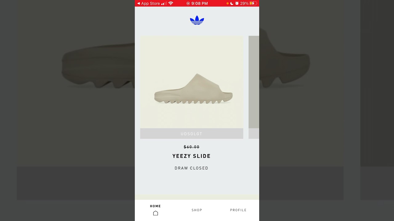 adidas confirmed yeezy draw