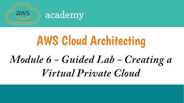 Module 6 Guided Lab || Creating a Virtual Private Cloud || AWS Academy Cloud Architecting
