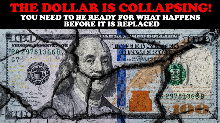 THE DOLLAR IS COLLAPSING! YOU NEED TO BE READY FOR WHAT HAPPENS BEFORE IT IS REPLACED