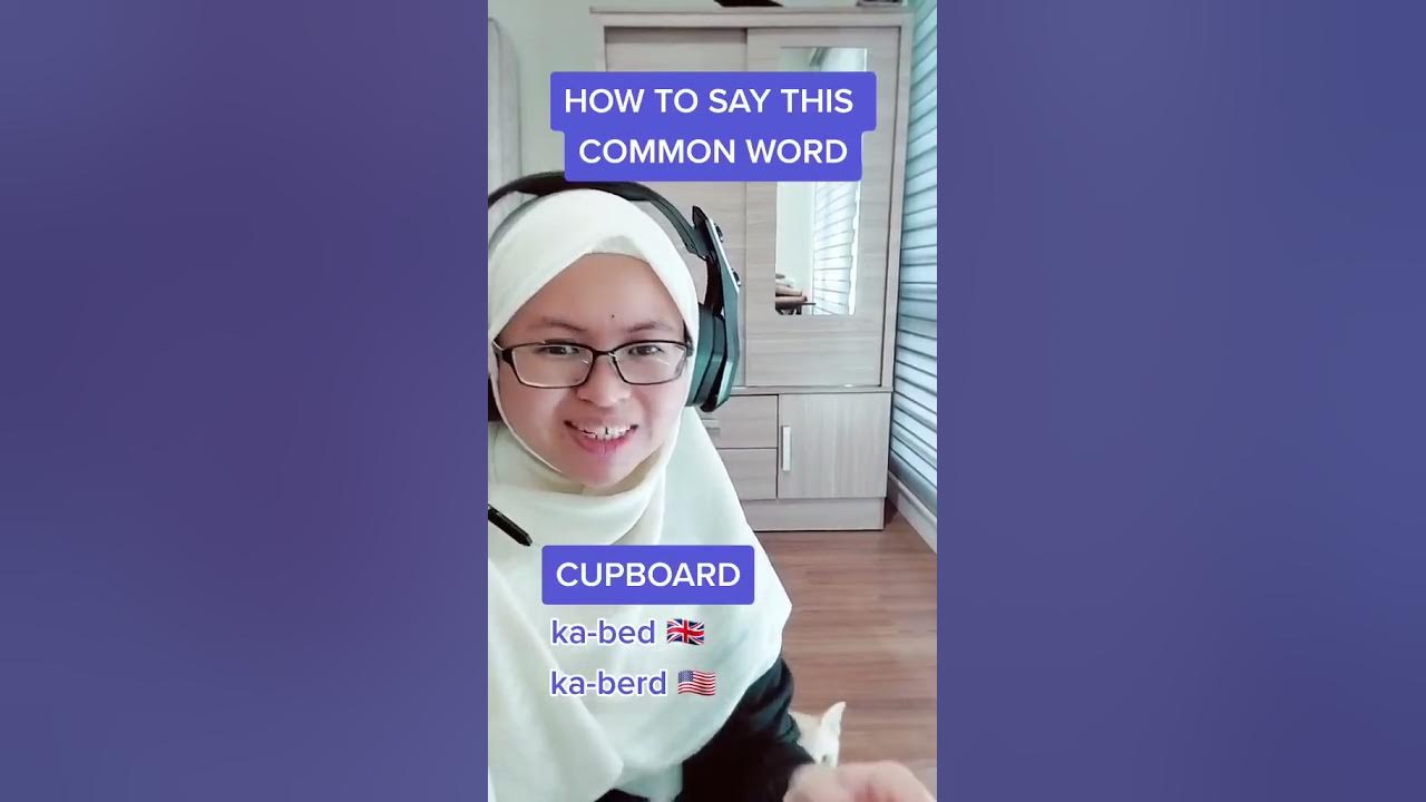 How to pronounce CUPBOARD YouTube