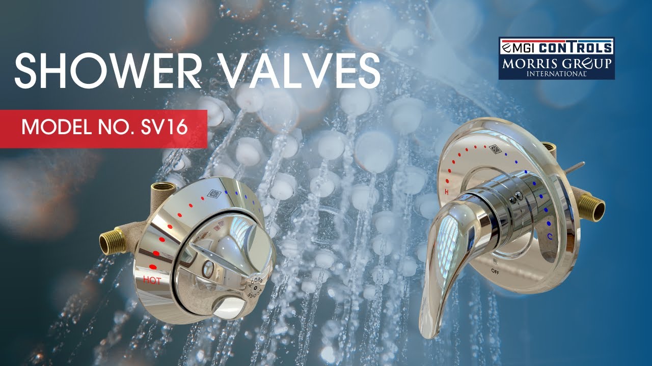 Single Lever Handle Temp/Pressure Balancing Shower Valve - Acorn