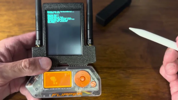 Dual Evil Portal with Awok Dynamics Dual ESP32 Touchscreen GPIO Board for the Flipper-Zero