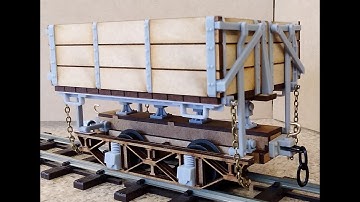 Complete Construction of 32 mm Side Tipper Wagon