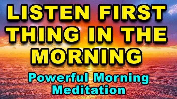 Guided Morning Meditation | Morning Gratitude | Meditation for Positive Energy | Abundance