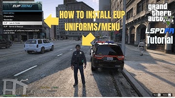 How To Easily Install EUP Uniforms + menu For GTA 5