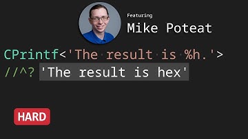 C-printf Parser with Mike Poteat - TypeScript Type Challenges #147 [HARD]