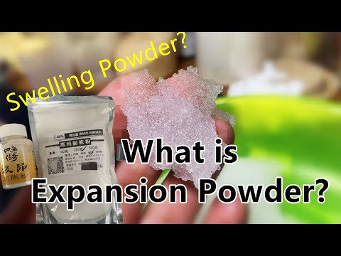 What is the expansion powder?