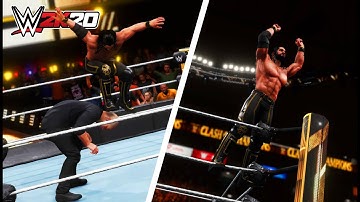 Seth Rollins - WWE 2K20 Entrance/Signature/Finishers & Victory!