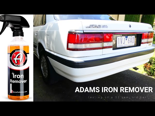 Adam's Iron Remover - Full review! Does Iron Remover Work - and can it  clean 30 year old Duco? 